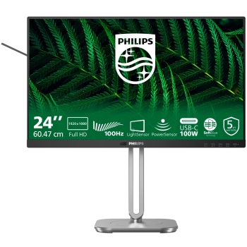 Philips 60.5cm (23.8) 24B2G5301 16:09 HDMI+DP+USB-C darkgre