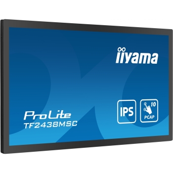 Preview: IIYAMA 60.5cm (23.8) TF2438MSC-B1 16:9 M-Touch HDMI+USB Spk retail