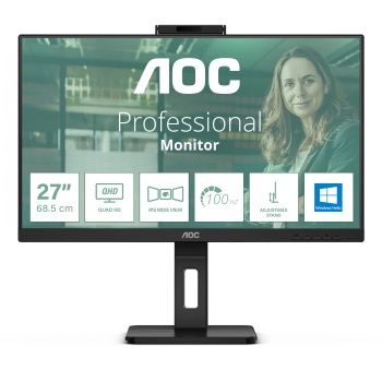 AOC 68.6cm (27) Q27P3CW 16:09 HDMI+DP+USB-C IPS WebCam retail