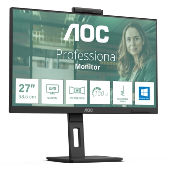 Preview: AOC 68.6cm (27) Q27P3CW 16:09 HDMI+DP+USB-C IPS WebCam retail