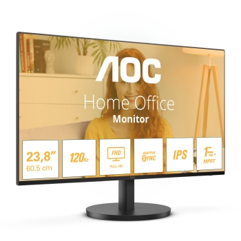Preview: AOC 60.5cm (23.8) 24B3HA2 16:09 HDMI IPS black Speaker retail
