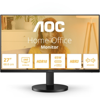 Preview: AOC 68.6cm (27) U27B3CF 16:09 2xHDMI+USB-C 4K Lift bl.
