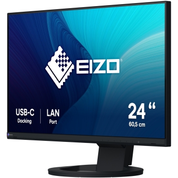 Preview: EIZO 60.5cm (23.8) EV2490-BK 16:09 HDMI+DP+USB-C black