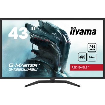 Preview: IIYAMA 108cm (43) G4380UHSU-B1 16:9 2xHDMI+DP+USB black