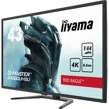 Preview: IIYAMA 108cm (43) G4380UHSU-B1 16:9 2xHDMI+DP+USB black