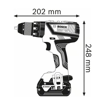 Preview: Bosch GSR 12V-15 Vorteils-Set Akku-Bohrschrauber