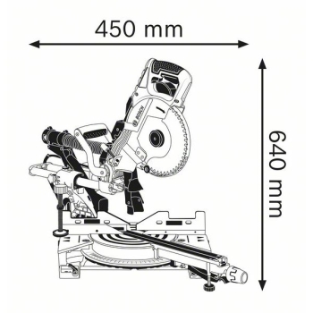 Bosch GCM 8 SDE Paneelsäge Karton