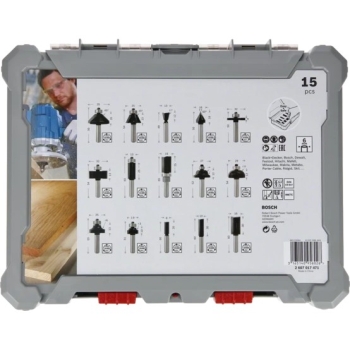 Bosch Frser-Set Mixed 15tlg.