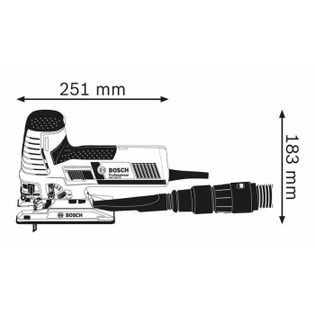 Bosch GST 160 CE Pendelstichsäge L-Boxx