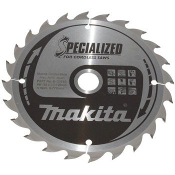 Makita B-33897 Sägeblatt-Set 136x20x16Z+24Z
