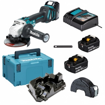 Preview: Makita DGA513RT3J Akku-Winkelschleifer