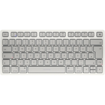 Cherry TAS KW 7100 MINI BT FOR MAC Wireless DE-Layout weiß