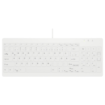 Cherry AKTIVE KEY Hygiene Compact Ultraflat Keyboard with Nu