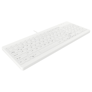 Preview: Cherry AKTIVE KEY Hygiene Compact Ultraflat Keyboard with Nu