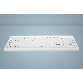 Preview: Cherry AKTIVE KEY Hygiene Compact Ultraflat Keyboard with Nu