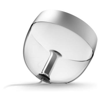 Preview: Philips Hue White & Col. Amb. Iris Tischleuchte silber 520lm.