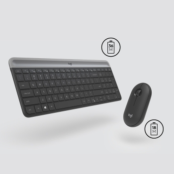 SLIM WRLS KEYBOARD MOUSE COMBO