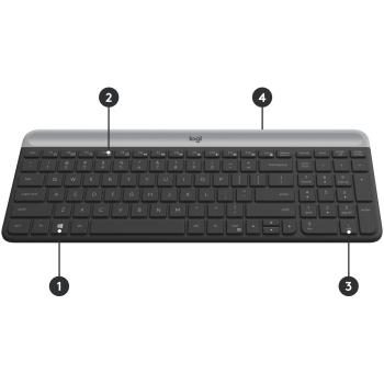 SLIM WRLS KEYBOARD MOUSE COMBO