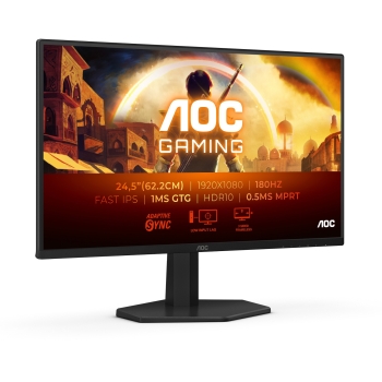 Preview: AOC 25G42E 62.2.cm (24.5“) FHD IPS Gaming Monitor 16:9 HDMI/DP 180Hz 1ms G-Sync