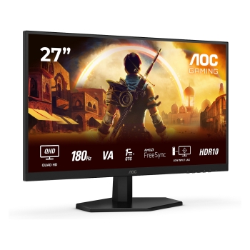 Preview: 68.6 cm/27 (2560×1440) AOC 27G42XNE 16:9 QHD Fast VA 0.5 ms 180 Hz HDMI DisplayPort VESA Black