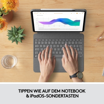 Preview: Logitech COMBO TOUCH IPAD PRO12.9IN 5.G