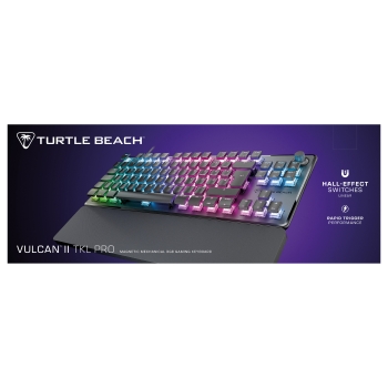 Preview: Turtle Beach Vulcan II TKL Pro Gaming-Tastatur. Schwarz
