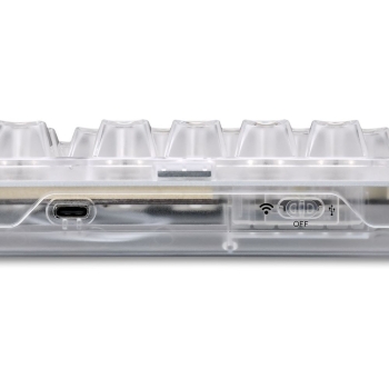 Sharkoon Gaming Tastatur Crystal Shark weiß DE