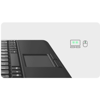Preview: KeySonic KSK-3210ELU (DE) Super-Mini Touchpad schwarz