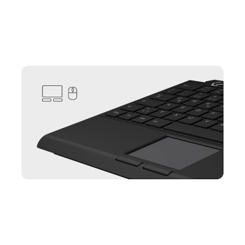 Preview: KeySonic KSK-5210ELU (DE) Mini Touchpad schwarz
