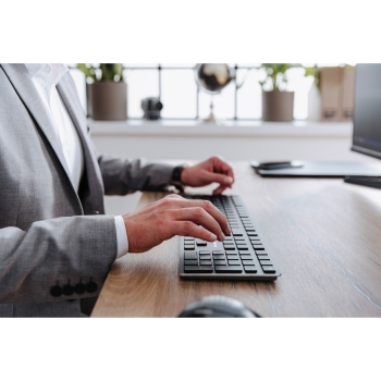 Preview: Cherry KW X ULP Wireless EU-Layout schwarz