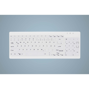 CHERRY AKTIVE KEY Hygiene Compact Ultraflat Keyboard with Nu