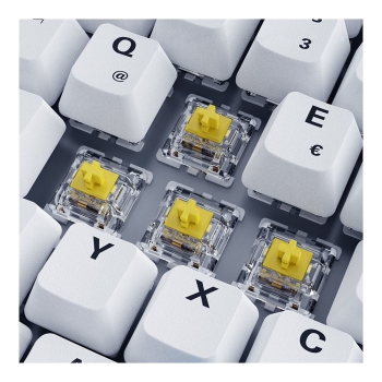 Preview: Sharkoon SKILLER SGK50 S3 PBT WHITE