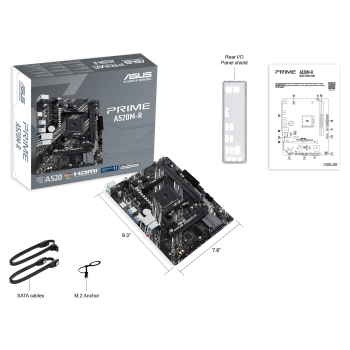 Preview: MB ASUS PRIME A520M-R (AMD.AM4.DDR4.mATX)