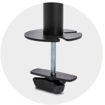 Preview: Kensington Monitorarm bis32.2TFT.6Gel.max.8kg.schw.Smartfit