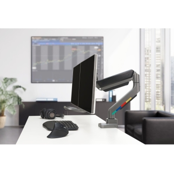 Preview: Kensington Monitorarm 32.2TFT.2Gel.max.9kg.grau SmartFit