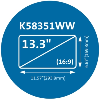 Preview: KENSINGTON MagPro Magnetic Privacy 33.78cm 13.3Zoll Laptop