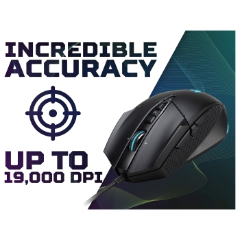 Preview: Acer Gaming Maus Predator CESTUS 335 19.000DPI 10 prog.Tast