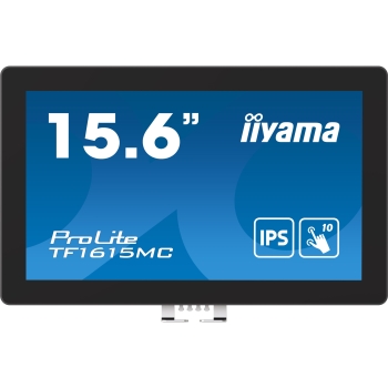 Preview: IIYAMA 39.5cm (15.6) TF1615MC-B1 16:9 M-Touch VGA+HDMI+DP retail