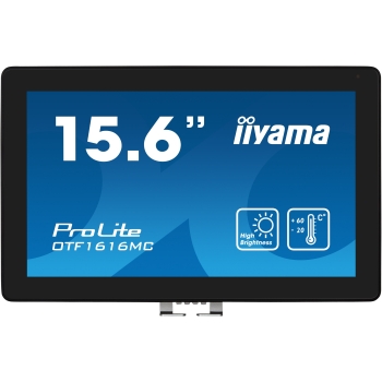 Preview: IIYAMA 39.5cm (15.6) OTF1616MC-B1 16:9 M-Touch HDMI+DP+USB