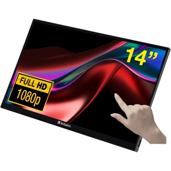 Verbatim PMT-14 Portable Touchscreen Monitor 14 FullHD 1080