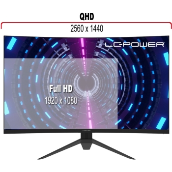 Preview: LC-Power 80.01cm (31.5) LC-M32-QHD-165-V2 Curved