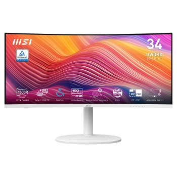 MSI Modern MD342CQPWDE 86cm (34) VA UWQHD 4ms 120Hz