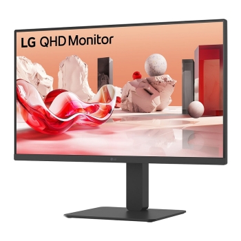 Preview: 68.6cm/27 (2560x1440) LG 27BA65QB-B 16:9 IPS 5ms 100Hz HDMI DisplayPort USB-C USB VESA Speaker Black