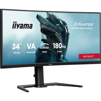 TFT 34.0/86.4cm Iiyama G-Master GCB3484WQSU Red Eagle 21:9 curved