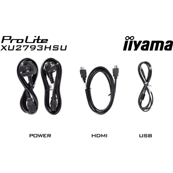 Preview: TFT 27.0/68.6cm iiyama ProLite XU2793HSU *schwarz* 16:9