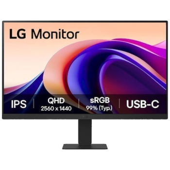 60.5 cm/23.8 (2560×1440) LG 24U631A-B 16:9 QHD IPS 5 ms 100 Hz USB-C HDMI DisplayPort VESA Black