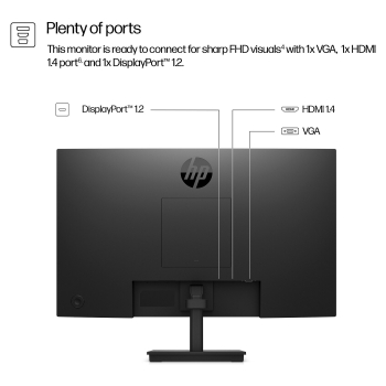 Preview: HP 324pf IPS FHD 1920x1080 HDMI/DP/VGA 250cd 5ms