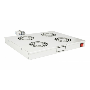 Equip Lüftermodul 19 für Serverschränke. 4xLüfter RAL7035
