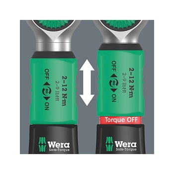 Preview: Wera Safe-Torque A 1 Set 1 1/4 Vierkant. 2-12 Nm
