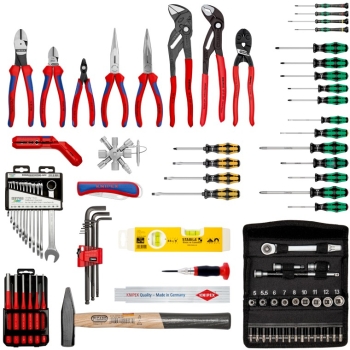 KNIPEX Werkzeugkoffer Robust45 Move Mechanik
